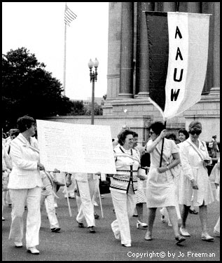 American Association of University Women banner