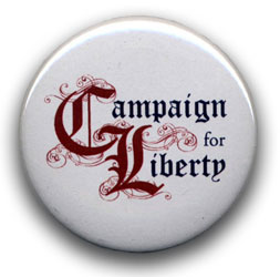 Campaign For Liberty political button