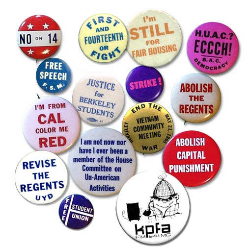 Student Protest Buttons