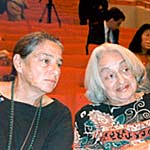 Sara Kovenor and Betty Friedan