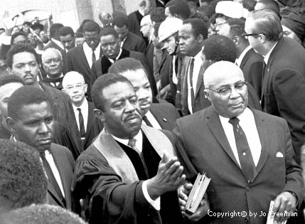 Dr. King's friends and associates
