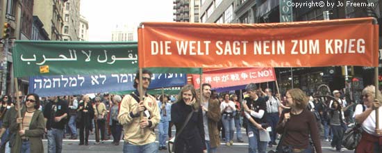 Banners in many languages