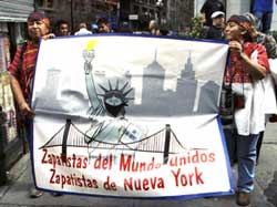 Zapatistas against the war