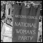 National Women's Party banner