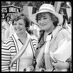 Mary Anne Krupsak and former New York Congresswoman Bella Abzug