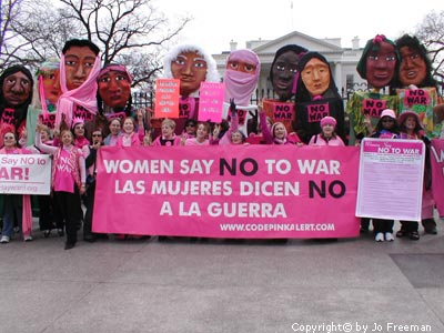 Code Pink at the White House