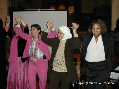 Code Pink with Iraqi visitors